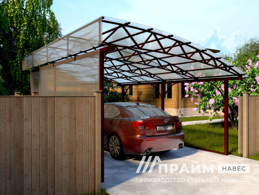 Пристройка навес для машины №43 - фото 566