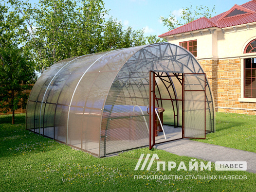 Навес под каркасный бассейн №10 - фото 419